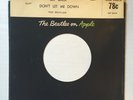 THE BEATLES RARE APPLE SLEEVE ONLY WITH PRICE 1969 USA GET BACK DON'T LE ME DOWN