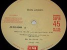 Iron Maiden - Wasted Years - Peru - 12'' EMI JE.02.0009