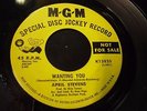 NORTHERN SOUL 45 - APRIL STEVENS - WANTING YOU /Falling in Love MGM PROMO EXC