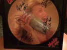 The CARS Shake It Up SIGNED x 5 Ric Ocasek ELLIOT EASTON Benjamin Orr HAWKES LP