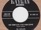 RARE TEEN GROUP The Outlaws – No Certain Age For Love on KAYGAN ?? HEAR ??