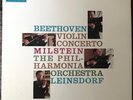 Leinsdorf Milstein Beethoven Violin Concerto LP SAX 2508 Blue Silver ED1 NM