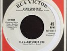 DEAN COURTNEY I'll Always Need You RCA Northern Soul LISTEN
