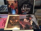 HANK WILLIAMS JR. 4 LP LOT-HABITS-MAN OF STEEL-STRONG STUFF-MAJOR MOVES-NM VINYL
