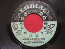 RUBY ANDREWS   JUST LOVING YOU   ZODIAC 1010   RARE NORTHERN SOUL X-OVER 45 RUBY