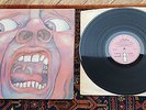 KING CRIMSON In The Court Of The Crimson King 1969 pink Island UK prog gem VG+
