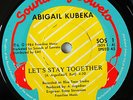 ABIGAIL KUBEKA-SUPER RARE-SOUTH AFRICA 45-LET'S STAY TOGETHER-7 SINGLE-EXC