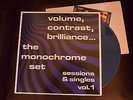 The Monochrome set volume, contrast, brilliance lp on blue vinyl