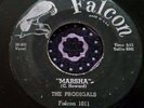Killer R&B Teen Group Doo Wop Rocker 45 The Prodigals Marsha / Judy FALCON HEAR