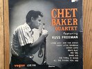 Chet Baker 10-Inch LP. UK. Vogue LDE 116. Mono RARE. Jazz.