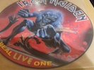 IRON MAIDEN-A REAL LIVE ONE LP PIC DISC