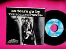 THE ROLLING STONES - As Tears Go By - 45 rpm with Picture Sleeve - London 9808