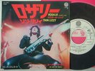 PROMO LABEL VERTIGO / THIN LIZZY ROSALIE / 7INCH STAGE SHOT