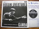 SXL 2266 ROSSINI: OVERTURES  GAMBA / LONDON SYMPHONY ORCHESTRA  ED1  WBg  NM