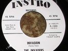 Excellent 1960s Rockabilly 45 - THE INVADERS 