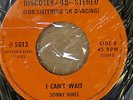 SEALED Seeburg 45-Sonny Hines-I Can't Wait/Outskirts Of RARE Popcorn Soul 5013