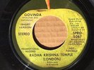 RADHA KRISHNA TEMPLE GOVINDA (LONG/SHORT) 1969 APPLE 7
