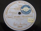 NELLIE MELBA chant hindu  /  GRAMOPHONE MELBA RECORD