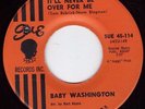Northern Soul Original - Baby Washington - It'll Never Be Over For Me -  Listen