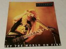 Megadeth Set the World on Fire scarce 1988
