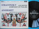 Decca SXL 2277 ED1 Stravinsky Les Noces Sym. Of Psalms Ansermet NM