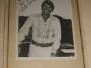 Glen Campbell Country Singer Signed Photograph Vintage early 1970s 8x10'' RARE