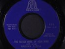 BROOKS O'DELL: You Better Make Up Your Mind / Slow Motion 45 (co) rare Soul