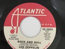 LED ZEPPELIN promo 45 ROCK AND ROLL 45-2865 VINYL