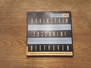 Rare RUBINSTEIN TOSCANINI beethoven Concerto no 3 in C Minor 45 RPM 4 LPs box *4