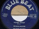 PRINCE BUSTER   FOWL THIEF b/w REMEMBER ME   UK BLUE BEAT SKA 7