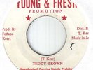 Reggae Vocal Digital-Teddy Brown-100%/Version-Jamaican Young & Fresh Promotion