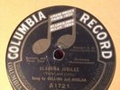 Columbia 78 RPM Collins & Harlan - Alabama Jubilee / Memphis Blues A1721 V+