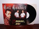 EVIL CONDUCT - Sorry... no  (LP Erstpressung) | Oi  Cock Sparrer Cockney Rejects