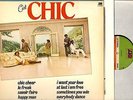 CHIC c'est chic LP EX/VG A4/B4 uk with inner atlantic 1978