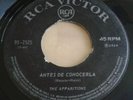 THE APPARITIONS -  PRE- BLOPS CHILE 1968 Jaivas Pokora Aguaturbia VG
