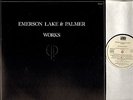 EMERSON LAKE AND PALMER works volume 1 DOUBLE LP EX+/EX- K80009 uk atlantic 1977