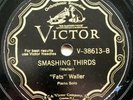 Fats Waller (piano solos): Smashing Thirds / My Feelings Are Hurt (78 rpm)