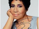 ARETHA FRANKLIN - STUNNING GENUINE SIGNED AUTOGRAPH - *AFTAL*  REGISTERED DEALER