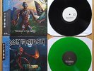 2LP IRON MAIDEN THE BEAST IN THE GARDEN VOL.1 BLACK & VOL.2 GREEN VINYL NEW