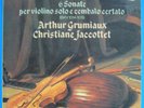 Philips Bach 6 Sonate Grumiaux Harpsichord Jaccottet BOX 2lp NM