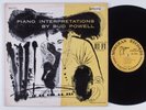 BUD POWELL Piano Interpretations NORGRAN LP mono dsm cover