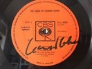 Leonard Cohen signed LP rare with COA
