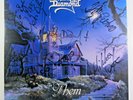 KING DIAMOND - THEM. BAND AUTOGRAPHED  1988 ROADRACER PROMO LP 9550 VINYL IS MT-