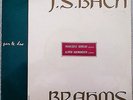 BACH - BRAHMS sonata Françoise DOREAU / Alfred LOEWENGUTH RARE FRENCH PRIVATE LP