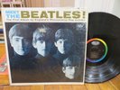 MEET THE BEATLES LP - SHRINK WRAP- MONO 1964 PRESS 3 BMI T-2047 CAPITOL RAINBOW