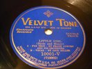 JAZZ BEN SELVIN ORCH Sunny Skies / Little Girl VELVETONE DOUBLE TRACK 10001 EE+