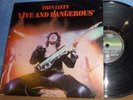 THIN LIZZY Live & Dangerous Double G/F LP 1978 OZ Vertigo with Inserts