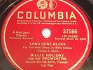 Billie Holiday: Long Gone Blues / Am I Blue 78 - Columbia 37586