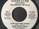 Super-Star 1978 Soul Funk Breaks Promo 45 Sweet Daddy Floyd I Just Can't Help NM
