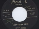 Bernie Moore RARE Surf Rock Instro 45 PLANET X Rock Guitar Rock Heartbreak HEAR